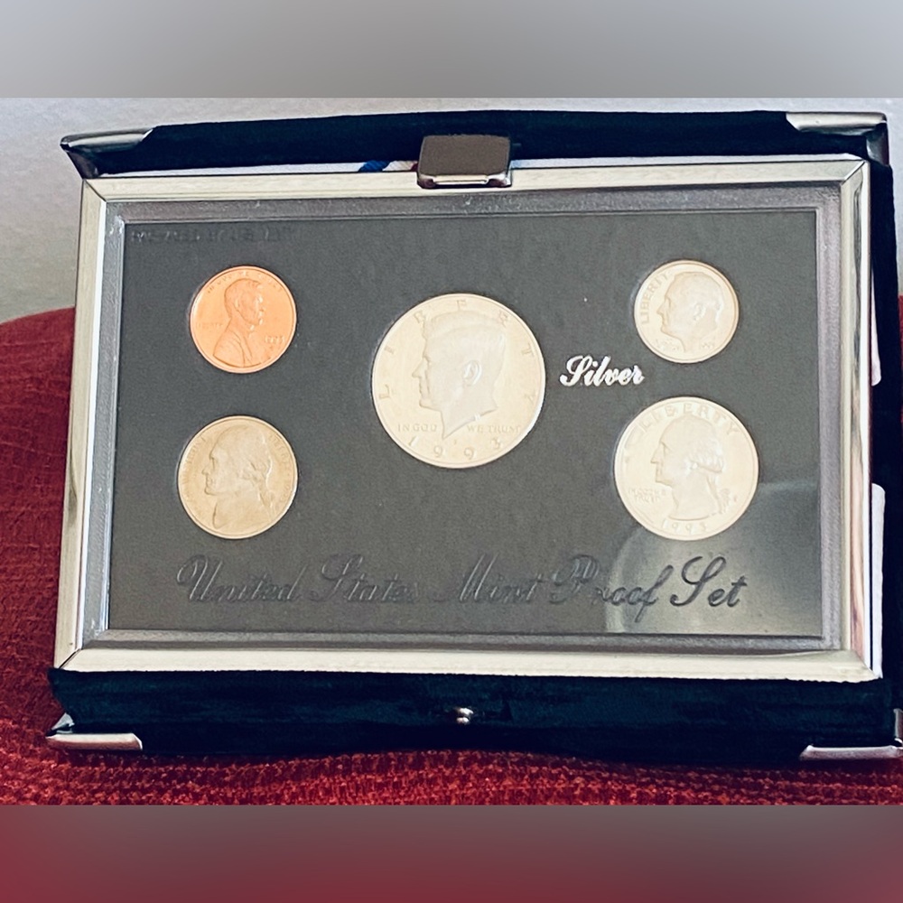 1993 Premier United States Mint Silver Proof Set with Case - Picture 10 of 15